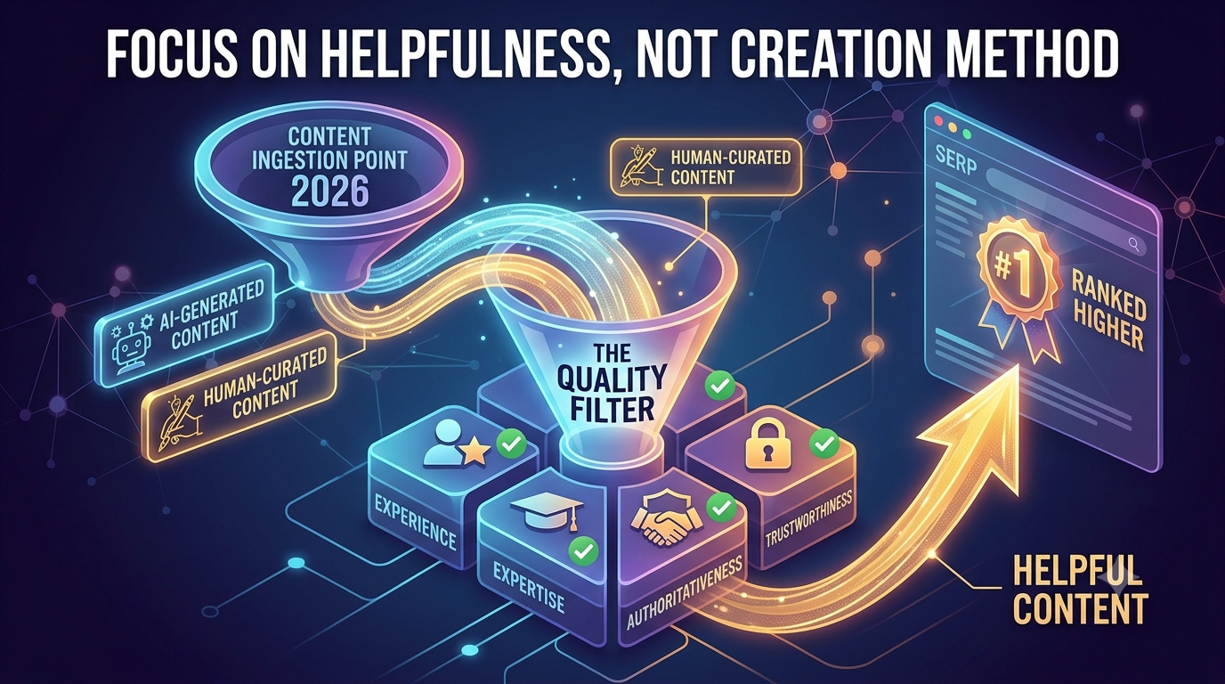 Does Google rank AI-generated content in 2026