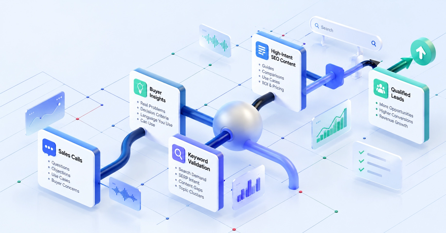 How to Turn Sales Calls Into High-Intent SEO Content